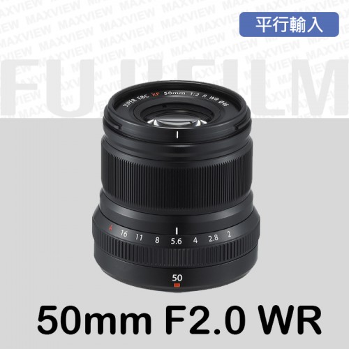 【補貨中10905】Fujinon Fuji XF 50mm F2 R WR 平行輸入